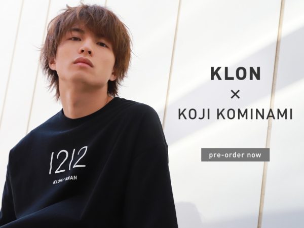 【小南光司】コラボTシャツ「KLON COLLABORATION TEE -Koji Kominami-」発売決定！