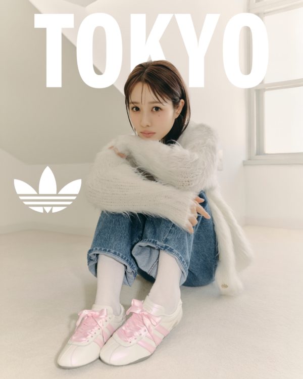 【前田希美】adidas Originals TOKYO Wスニーカーのビジュアルモデル出演！